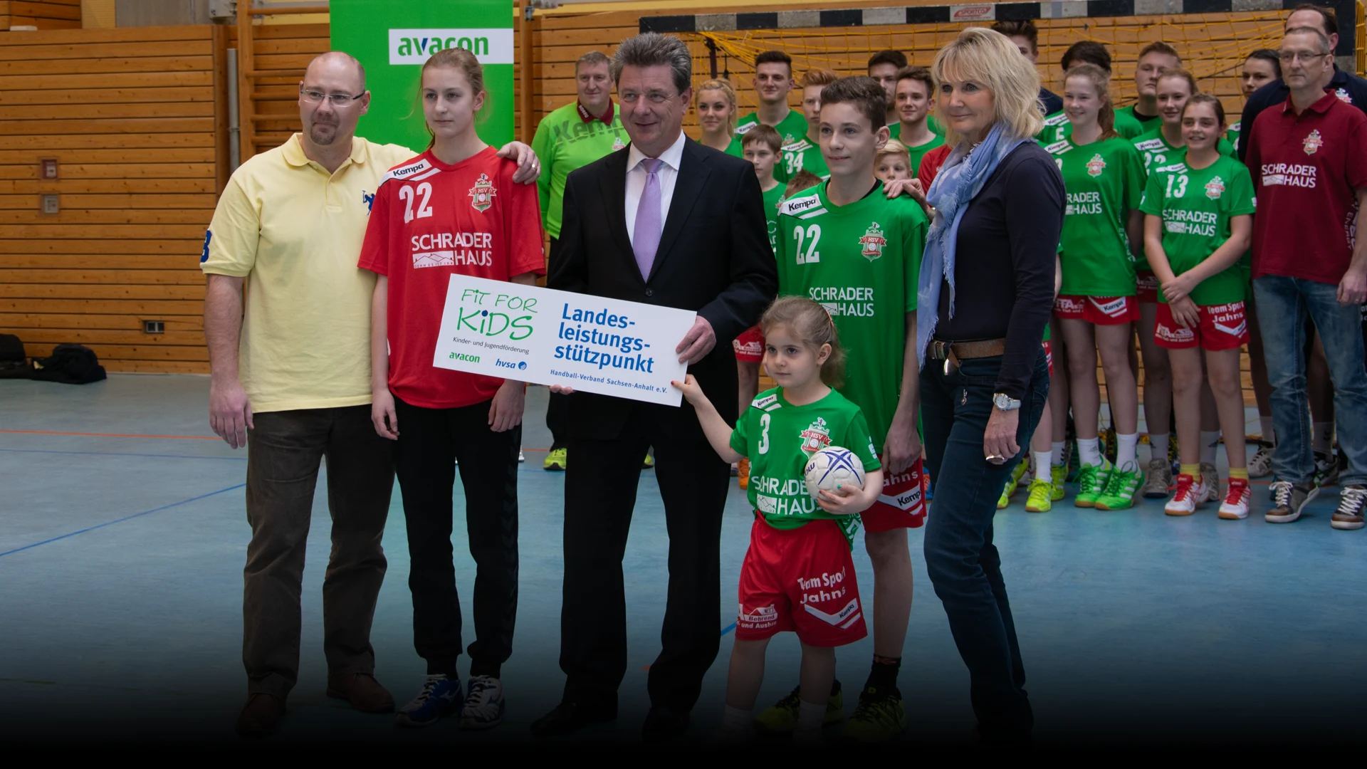Bild des HSV Magdeburg mit Lutz Trümper